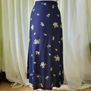 Worthington Floral Midi Skirt